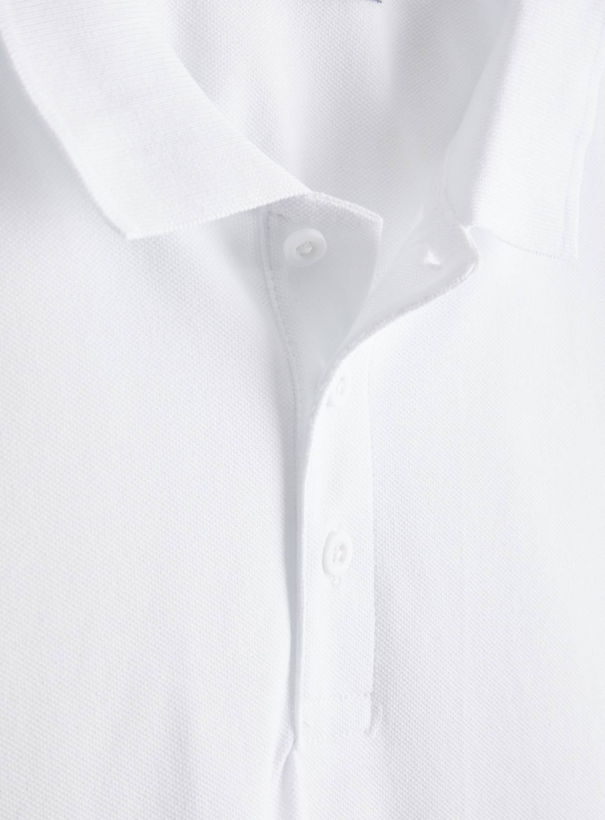 Black & White Pique Polo Shirt 2 Pack XXXL - Image 4